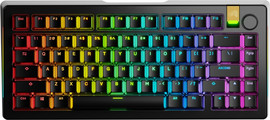 Glorious מקלדת מכאנית אלחוטית Glorious GMMK 3 PRO HE 75% Prebuilt Wireless שחור שחור