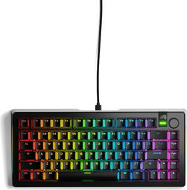 Glorious מקלדת מכנית חוטית Glorious GMMK 3 PRO 75% Prebuilt צבע שחור שחור