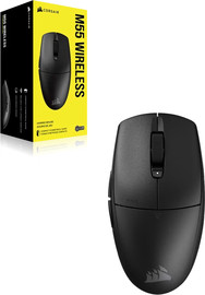 Razer עכבר גיימינג אלחוטי Corsair M55 Wireless - עיצוב סימטרי מדויק עם סוללה עוצמתית