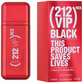 CAROLINA HERRERA 212 VIP RED BLACK א.ד.פ לגבר