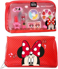 Disney מיני סט איפור תיק איפור ורחצה