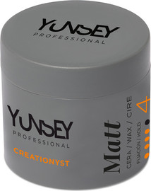Yunsey ווקס מט על בסיס חימר לעיצוב השיער (חוזק 4) YUNSEY