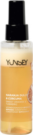 Yunsey ספריי קונדישינר ללא שטיפה בניחוח תפוז מתוק וכורכום YUNSEY