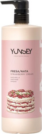 Yunsey מסכה לכל סוגי השיער בניחוח קרם עם תות YUNSEY