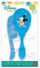 Disney סט מברשת ומסרק מיקי מאוס