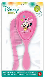 Disney סט מברשת ומסרק מיני מאוס
