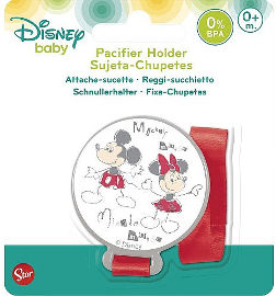 Disney מחזיק מוצץ מיקי ומיני מאוס
