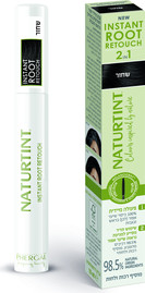NATURTINT מסקרה לשיער לכיסוי מיידי של השורשים - שחור