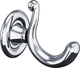 Pomd'Or וו תלייה בודד מעוצב Pomd’Or Hook Collection Windsor בגימור כרום