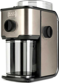 Black & Decker מטחנת קפה מקצועית בעיצוב יוקרתי דגם BXCG151E