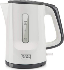Black & Decker קומקום חשמלי עוצמתי לבן 2200W דגם BXKE2200E