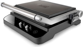 Black & Decker טוסטר גריל חשמלי עוצמתי 2200W, בגימור Stainless Steel דגם BXGR2000E