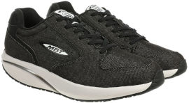MBT נעלי הליכה לגברים MEN'S 1997 DENIM BLACK צבע שחור