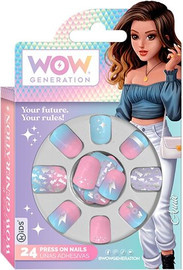 Wow Generation 24 מדבקות לציפורניים - Wow Generation