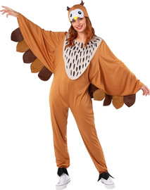בי מגניב תחפושת ינשוף למבוגרים, מידות S-M ו-L-XL