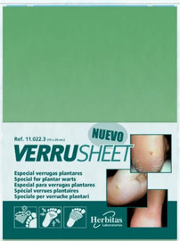 Herbitas Verrusheet פלסטר ג’ל טיפולי לייבלות וליבלות וראליות
