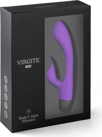 VIRGITE ויברטור עם גירוי בצורת לשון V7 Dual G-Spot מבית VIRGITE - בצבע סגול