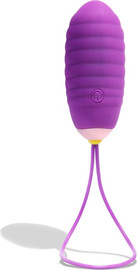 PLATANOMELOM ביצת רטט אלחוטית עם שלט רחוק OH - PURPLE