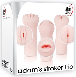 Adam & Eve מאוננים STROKER TRIO FLESH