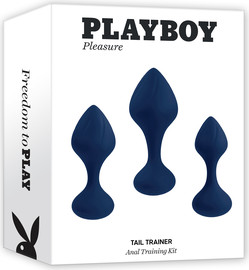 PLAY BOY ערכת אימון אנאלי מסיליקון