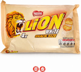 נסטלה Lion white ליאון חטיף שוקולד לבן