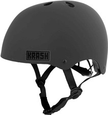 Raskullz קסדה קראש ABS Shell בטכנולוגית MIPS לגיל 8 ומעלה דגם שחור מט