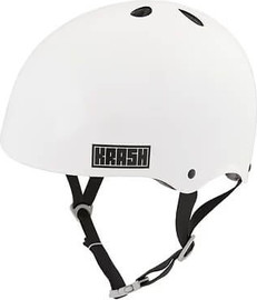 Raskullz קסדה קראש ABS Shell בטכנולוגית MIPS לגיל 8 ומעלה דגם לבן מבריק