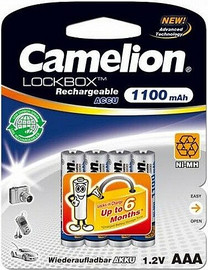 CAMELION סוללות נטענות CAMILION AAA 1100MAH