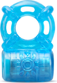 blush Stay Hard 5 Function Cock  – טבעת רטט נטענת