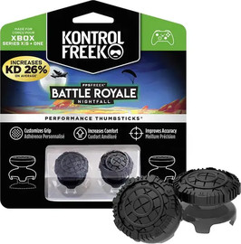 Kontrolfreek סט מתאמים ארגונומיים לאגודל Xbox מהדורת Battle Royale Nightfall שחור