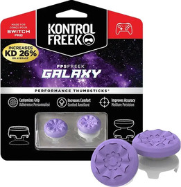 Kontrolfreek צמד מתאמים ארגונומיים ל- Nintendo Switch pro, מהדורת Galaxy סגול