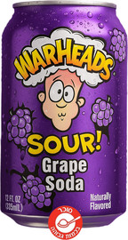 Teimim Warheads Grapes Soda וורהאדס משקה סודה ענבים