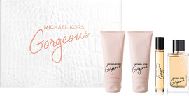 MICHAEL KORS GORGEOUS סט א.ד.פ + תחליב גוף + ג'ל רחצה + א.ד.פ לאשה