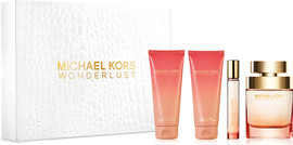 MICHAEL KORS WONDERLUST סט א.ד.פ + תחליב גוף + ג'ל רחצה + א.ד.פ לאשה
