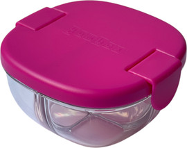 יאמבוקס קופסה לנישנושים Snack Bowl Raspberry Pink