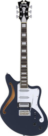 D'angelico גיטרה חשמלית + נרתיק Premier BEDFORD SH NAVY BLUE