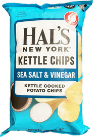 Hal's Hal's Kettle Chips Salt Vinegar צ'יפס בייתי מלח וחומץ