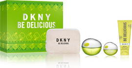 DKNY BE DELICIOUS סט א.ד.פ + א.ד.פ + קרם גוף + תיק לאשה
