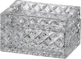 B-DECOR קופסה לסיגריות ומכסה מאפרה 13X9X7.5 ס"מ Diamond Classic