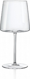 crystal bohemia סט 6 כוסות יין בורגונדי 450 מל RAY קריסטל בוהמיה