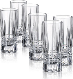 B-DECOR סט 6 כוסות עראק PINNA קריסטל בוהמיה 170ml