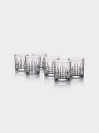 BOHEMIA סט 6 כוסות וויסקי 400 מ"ל REGIA Bohemia Crystal