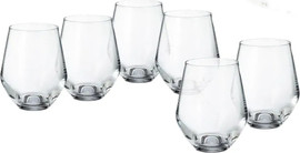 BOHEMIA סט 6 כוסות וויסקי 350 מ"ל GRUS Bohemia Crystal