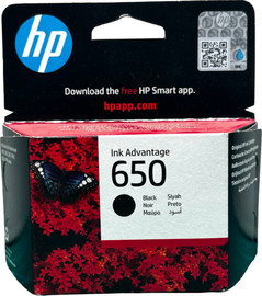 HP ראש דיו מקורי שחור HP 650