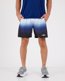 VN Vn Printed - מכנס אימון לגבר משולב ריצה ושחיה בצבע גרדיאנט נייבי - כחול נייבי
