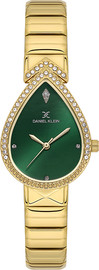 Daniel Klein שעון נשים Daniel Klein DK.1.14331-3 ירוק וזהב