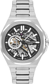 Lee Cooper שעון גברים אוטומטי Lee Cooper LC07977.350 Skeleton