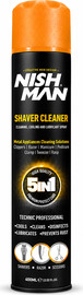 NISHMAN NISHMAN Shaver Cleaner 5in1 – ספריי מקצועי לניקוי, חיטוי ותחזוקת מכונות תספורת וגילוח