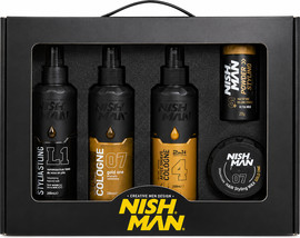 NISHMAN מארז טיפוח לגבר NISHMAN