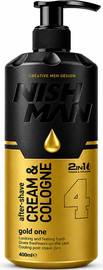 NISHMAN NISHMAN אפטר שייב קרם 4 GoldOne